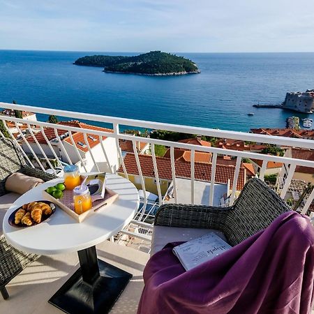 Ploce Apartments-One-Bedroom Apartment With Terrace And Sea View Dubrovnik Dış mekan fotoğraf